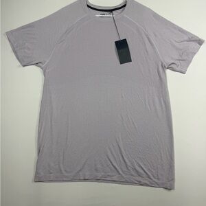Vast Men's Soft Gray Short Sleeve Tee athletic wear size men extra large